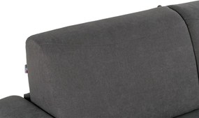 Pohovka JANIRA s rozkladom na každodenné spanie - matrac s Aloe vera, šedá (roma - 23 grigio)
