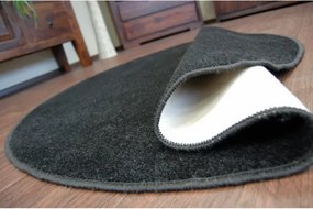 Koberec TRENDY 159 čierny kruh
