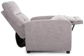 Polohovací křeslo Otus Brego světle šedé