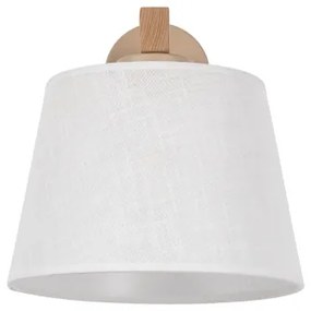 Brilagi - Nástenná lampa LATTE SABIA 1xE27/15W/230V borovica/biela