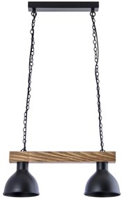Luster na reťazi 2xE27/60W/230V