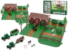 KIK Farma na hranie zvierat traktor JASPERLAND