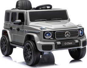 LEAN CARS Akumulátorové vozidlo Mercedes G 4x4 24 V 2580, šedé