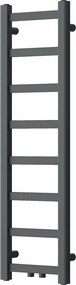 Mexen Bolt, vykurovacie teleso 1000 x 300 mm, 197 W, spodné a stredové, antracitová, W126-1000-300-00-66