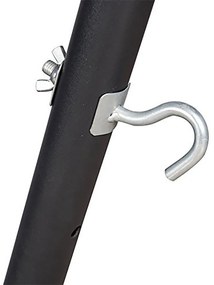 Stojan na hojdaciu sieť s hamakom pre 2 osoby ako darček- Červená