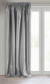 ZATEMŇOVACÍ ZÁVES NA PÁSKE EBRU 135X270 CM STRIEBORNÁ