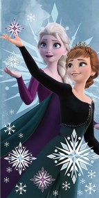 Jerry Fabrics Bavlnená froté osuška 70x140 cm - Frozen 2 "Snowflake 03"