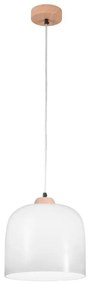 Kolarz A1352.31.W - Luster na lanku NONNA 1xE27/60W/230V dub/biela