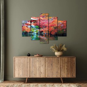 Obraz - Orientálna krajina (150x105 cm)