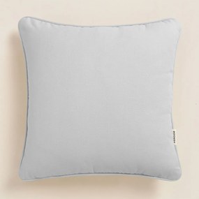 Elegantná obliečka na vankúš v svetlosivej farbe 40 x 40 cm