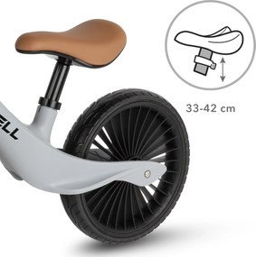Odrážadlo Kidwell NIX - ľahký balančný bicykel pre deti, nylonový rám, PU kolesá