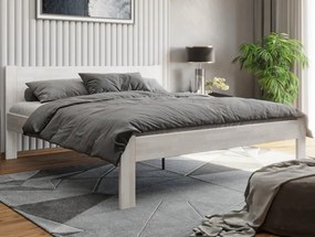 Posteľ Fava 180x200 cm, bielený buk