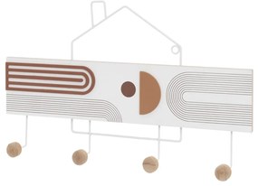 Biely nástenný vešiak Arch – Casa Selección