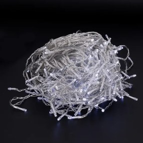 Brilagi - LED vonkajší vianočný reťazec 400 LED / 8 režimov, 23 m, IP44, studená biela