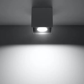 Sollux SL.0567 - Bodové svietidlo QUAD 1 1xGU10/10W/230V antracit