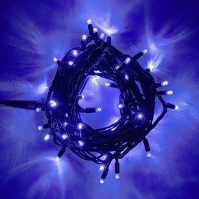 DECOLED Svetelná reťaz LED 20 m, modrá, 120 diód, IP67