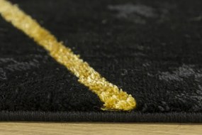 Koberec FESTIVAL 5871A žltý / čierný