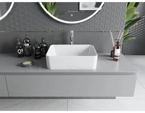 Mexen Catia, umývadlo na dosku 48x37x14 cm, biela, 21314800