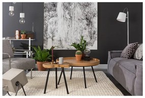 Biela stojacia lampa Zuiver Buckle Head