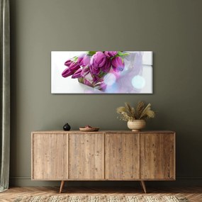 Obraz - kytice tulipánov (120x50 cm)
