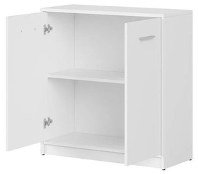 Skrinka BRW Nepo Plus 4 (biela) . Vlastná spoľahlivá doprava až k Vám domov. 1098280