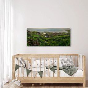 Obraz - Quiraing, Škótsko (120x50 cm)