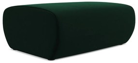 Zelená zamatová podnožka Kapua – Makamii