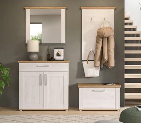 Predsieňová zostava Verona (5-dielna), sibírsky smrekovec/dub artisan