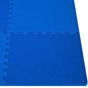 Monzana Podložka puzzle na ochranu podlahy, modrá, 8 ks