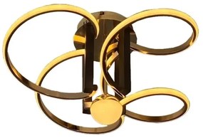 LED Stmievateľný prisadený luster LED/80W/230V 3000-6500K + diaľkové ovládanie