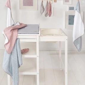 Biely prebaľovací pult Style grau – Roba