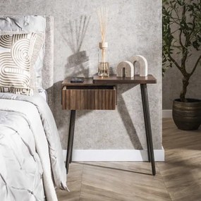 Nočný stolík 30-15 Carve Drevo Acacia - Pravý  - Komfort-nábytok