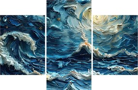 Obraz - Maľba oblohy a mora (90x60 cm)