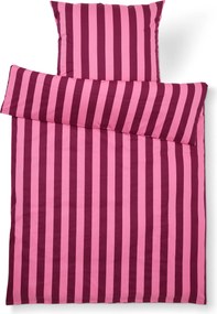 Posteľná bielizeň z perkálu, bordovočervená, štandardná veľkosť