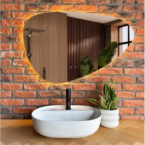 REA-U4620 - Umývadlo na dosku AURA 38,5x50,5 cm keramika/lesklá biela