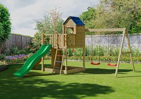 Marimex | Detské ihrisko Marimex Play Basic 014 + zelená šmykľavka | 11640645