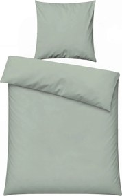 XXXLutz POSTEĽNÁ BIELIZEŇ, šalviovozelená, 135/200 cm - Online Only bytové doplnky - 003808017001