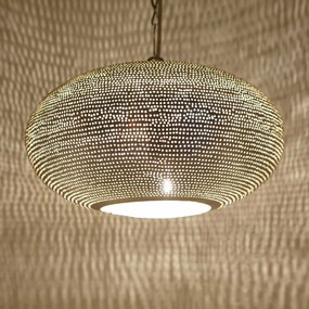 Mosadzná závesná lampa Gizeh D28