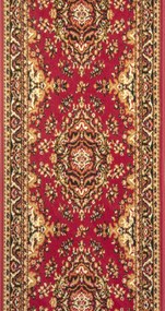 Spoltex, Koberec behúň na mieru Samira New 12001-011, šíre 120 cm, červená, chodba / predsieň