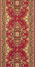 Spoltex, Behúň na mieru Samira New 12001-011, šíre 100 cm, červená, chodba / predsieň