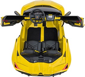 Ramiz Lamborghini Revuelto XL vozidlo Žltá