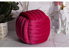 Ružový zamatový taburet Softy – Mauro Ferretti