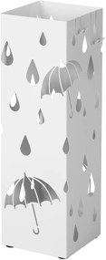 Kovový stojan na dáždniky Rainy, 49x15,5 cm