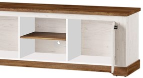 TV stolík Country 25 163 cm dub Stirling/borovice Andersen
