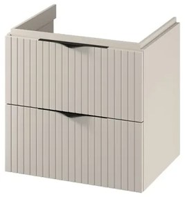 Cersanit S1015-005 - Závesná kúpeľňová skrinka pod umývadlo TIRSO 60x45 cm béžová