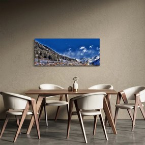 Obraz - Horské mestečko (120x50 cm)
