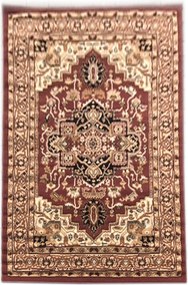 TA Koberec Q011A BROWN EUFRAT BGX Hnedý Obdĺžnikový Rozmer: 80x150 cm