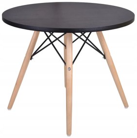 Dizajnový stôl pre deti ENORM čierny