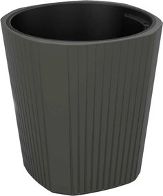 Květináč MORA 38,8x40,7 cm antracitový