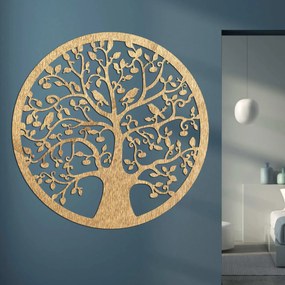 SENTOP | Drevený Strom života s vtákmi | Luxusná dekorácia na stenu | SENTOP PR0382
